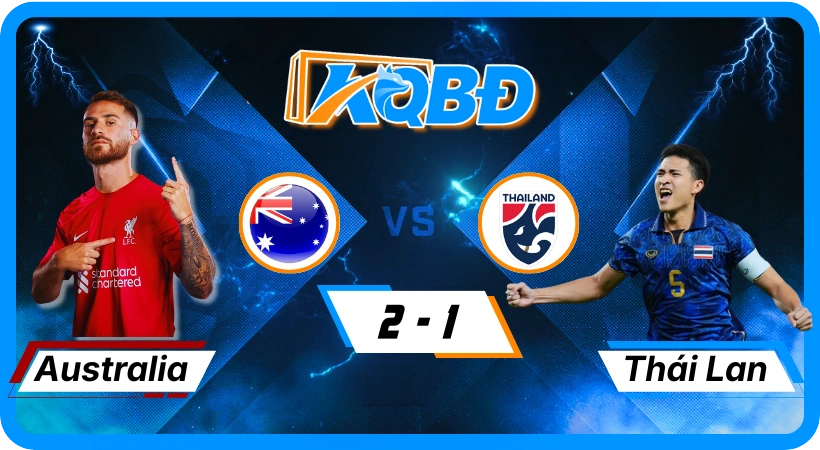 Kết quả bóng đá: U23 Australia 2-1 U23 Thái Lan – Thẻ đỏ sớm định đoạt trận đấu